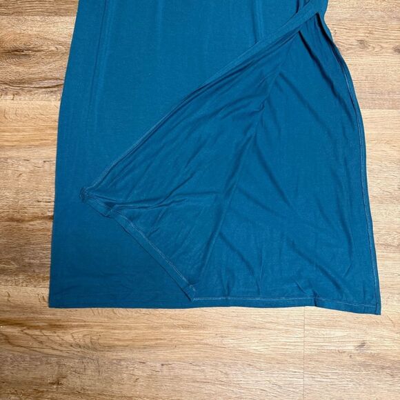 Athleta Teal Maxi Dress - Picture 3 of 11